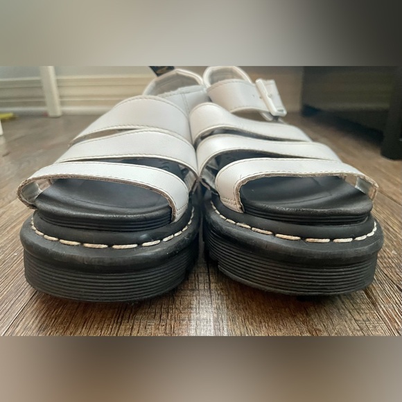 Doc Martens Sandals Blaire Women’s Size 6 Platform White Leather Gladiator - Picture 4 of 16